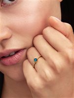 Anello Pandora Donna in Lega metallica Cristallo 165030C01-50 - 165030C01-50